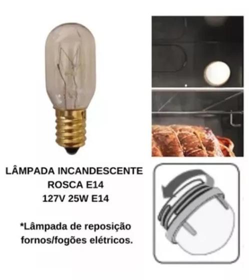 Imagem de Lâmpada Forno Venax Gaudi Prisma 127v 25w E14 C/ 2 Und