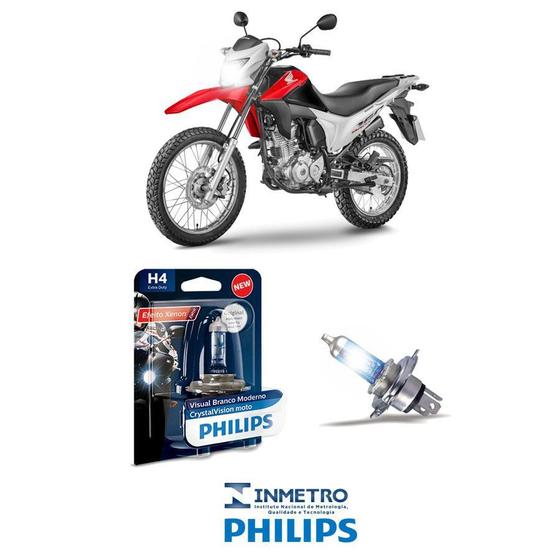 Imagem de Lâmpada H4 35w Philips 4300k HONDA NXR 125 BROS ES 2013