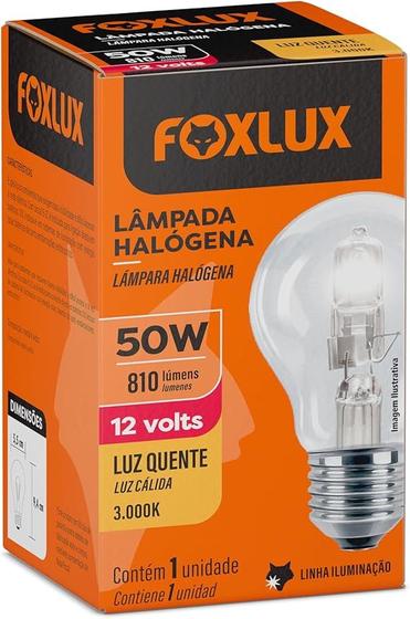 Imagem de Lampada Halogena Classica 50w 12V - Foxlux