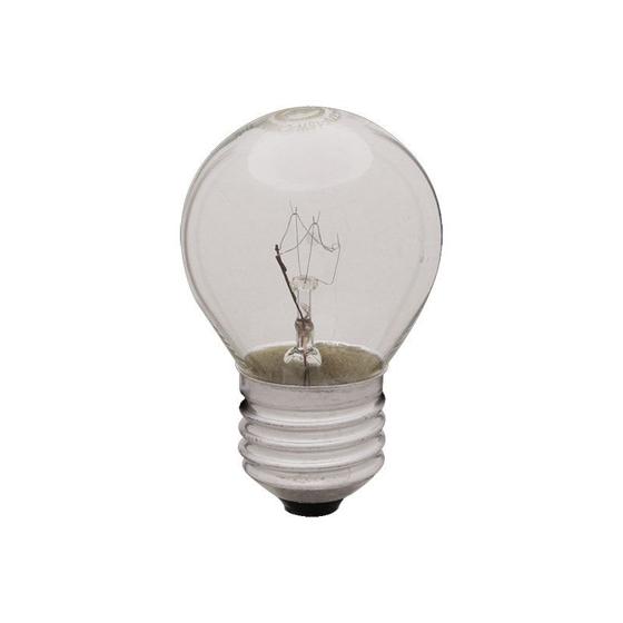 Imagem de Lâmpada Incandescente Bolinha Transparente 40W Luz Amarela 220V E27 Empalux