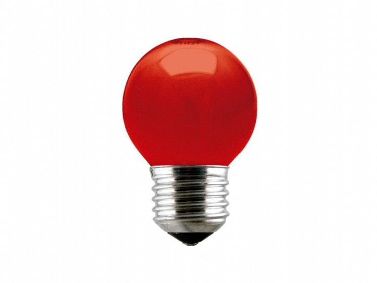 Imagem de Lâmpada Incandescente Bolinha Vermelha 15W - Taschibra 