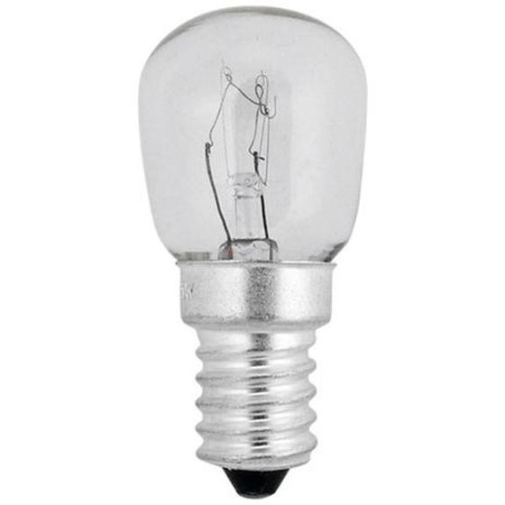 Imagem de Lâmpada incandescente p/ geladeira e microondas 220v 15w (base e-14)