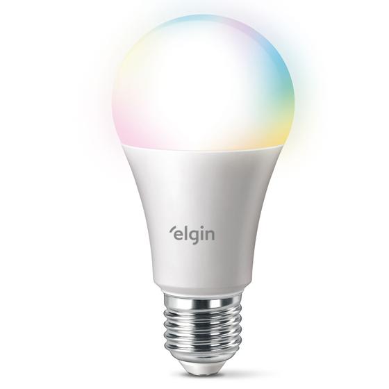 Imagem de Lâmpada Inteligente Led Bulbo 10w Rgb Smart Color - Elgin