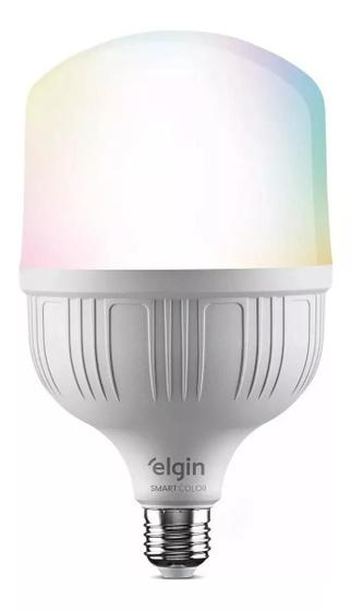 Lampada Inteligente Led Smart Color 20W Biv RGB WIFI Elgin Menor preço em Lampada Inteligente Led Smart Color 20W Biv RGB WIFI Elgin