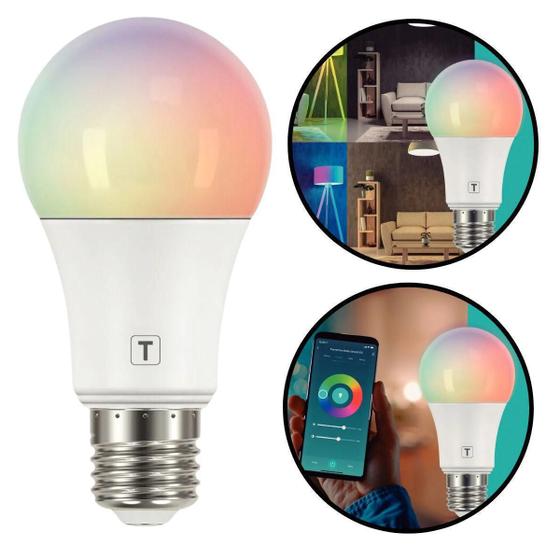 Imagem de Lampada Inteligente Smart Led Wifi 10W Luz Rgb 110V/220V