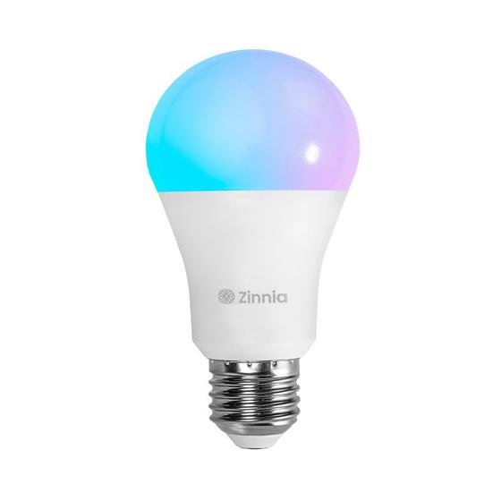 Imagem de Lampada Inteligente Zinnia Crux CR90, 9W, Bluetooth, RGB, Branco, ZNS-ZNCR09W-RGBC01
