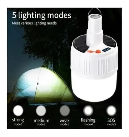Lâmpada Lanterna Lampião Solar Bateria Recarregável Camping é boa?