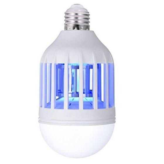 Imagem de Lâmpada LED 12W com Luz Mata Inseto Mosquito Pernilongo Led Bivolt