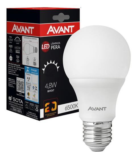 Lâmpada Led 4,8W 3000K AVANT Menor preço em Lâmpada Led 4,8W 3000K AVANT
