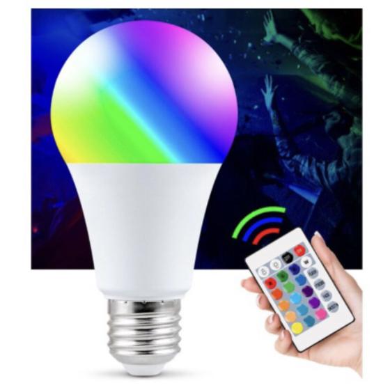 Imagem de Lampada LED 5W 10W RGB 16 Cores Alta Potencia Luz Colorida