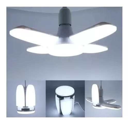 Lâmpada Led 60w Pétalas Dobrável Ajustável Elice Branco Frio Menor preço em Lâmpada Led 60w Pétalas Dobrável Ajustável Elice Branco Frio