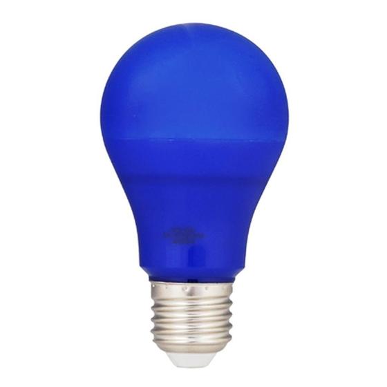 Imagem de Lâmpada LED 7W Bivolt E27 Azul