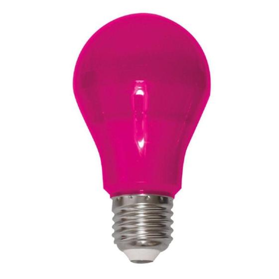Imagem de Lâmpada LED 7W Bivolt E27 Rosa - AAA Top