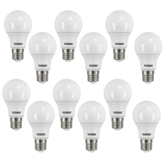 Imagem de Lâmpada LED 9W 6500K Branco Frio Pack 6 Taschibra Kit 2 Unid