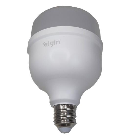 Imagem de Lâmpada Led Alta Potência Super Bulbo 40w Branco Frio Elgin