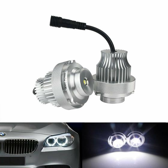 Imagem de Lâmpada Led Angel Eyes BMW S5 E60 E61 2007 a 2010 Branco 6K