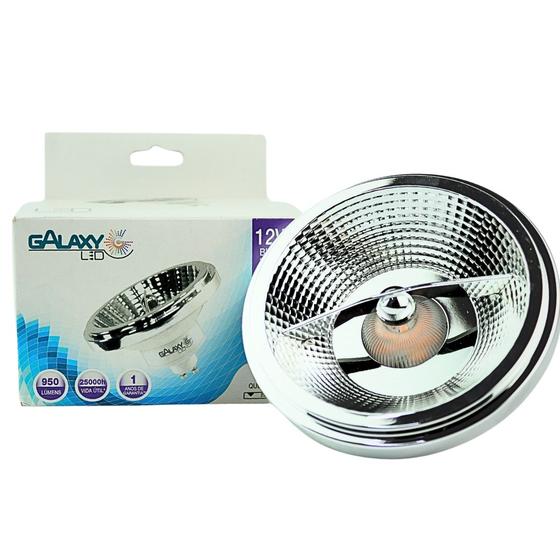 Imagem de Lâmpada led ar111 12w 2700k gu10 bivolt 950ml 0,7