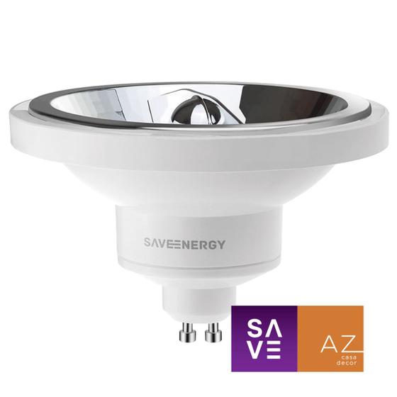 Imagem de Lâmpada Led Ar111 12w SaveEnergy 2700k Branco Quente