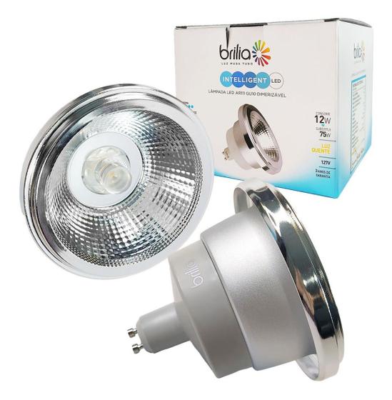 Imagem de Lâmpada Led Ar111 15 12w Gu10 Quente Dimerizável 127V