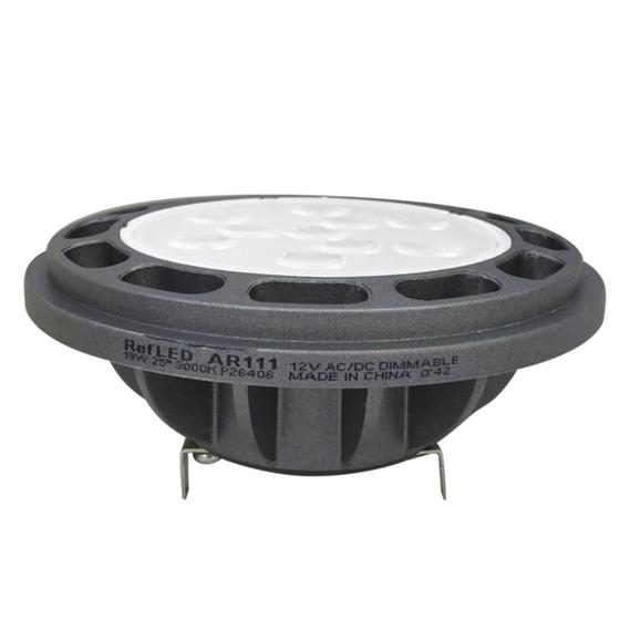 Imagem de Lampada led ar111 19w 220v 25g 3000k(branco quente)g53 dimerizável