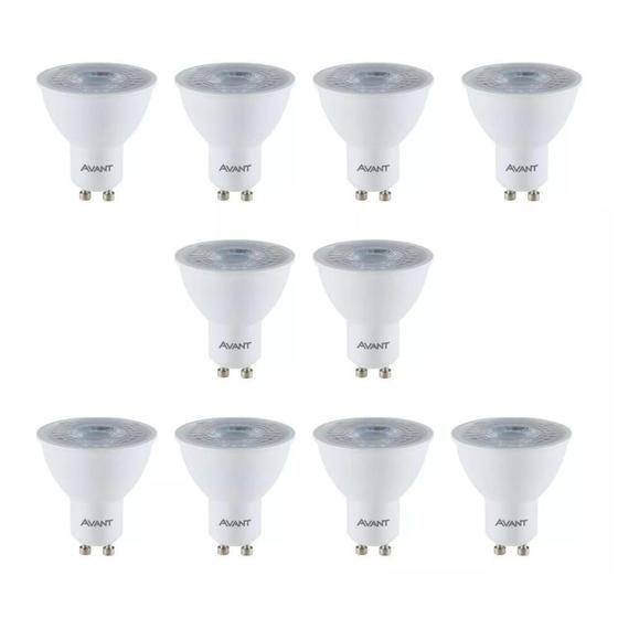 Imagem de Lâmpada Led Avant Dicroica MR16 4,8W 4000K GU10 Bivolt 10 Un