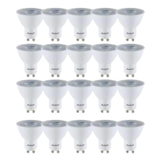 Imagem de Lâmpada Led Avant Dicroica MR16 4,8W 4000K GU10 Bivolt 20 Un