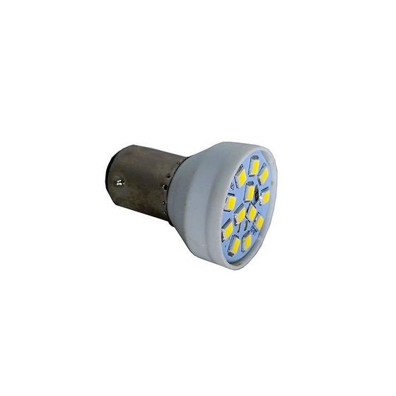 Imagem de Lampada led bay15d 12v autopoli 12 leds 12v 5w / 21w