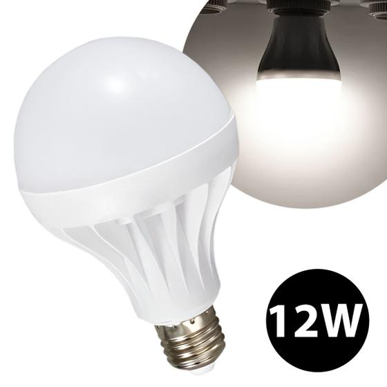 Imagem de Lampada LED Bivolt E27 Cor Branco Neutro Casa Decoração 12W