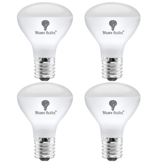 Imagem de Lâmpada LED Bluex Bulbs R14 4W E17 Base regulável 4000K, pacote com 4
