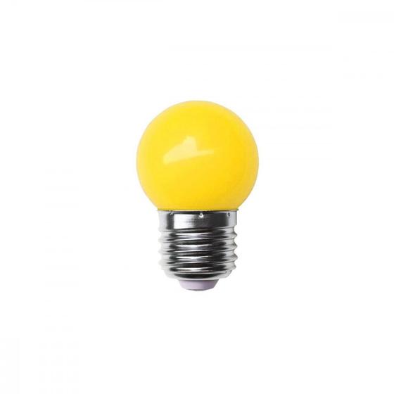 Imagem de Lampada Led Bolinha Galaxy E27 3Wx127V Amarelo 1233 ./ Kit Com 10