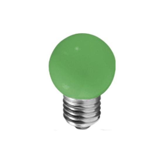Imagem de Lâmpada LED Bolinha Verde 1W Luz Verde Bivolt E27 Empalux