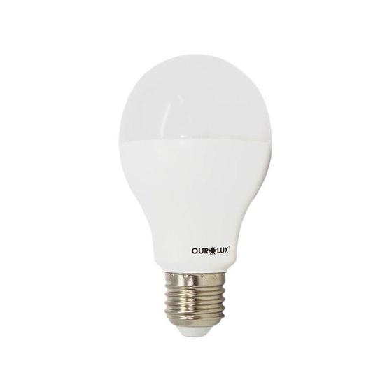 Lâmpada LED Bulbo 9W 3 Tons 6,5k-4k-2,7k Ourolux Imagem de Lâmpada LED Bulbo 9W 3 Tons 6,5k-4k-2,7k Ourolux