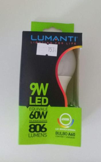 Imagem de Lâmpada Led Bulbo 9W Luz Branca Lumanti