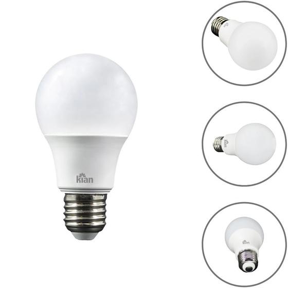 Imagem de Lâmpada Led Bulbo A60 15W 6.500K Branca Fria E27 Bivolt Kian