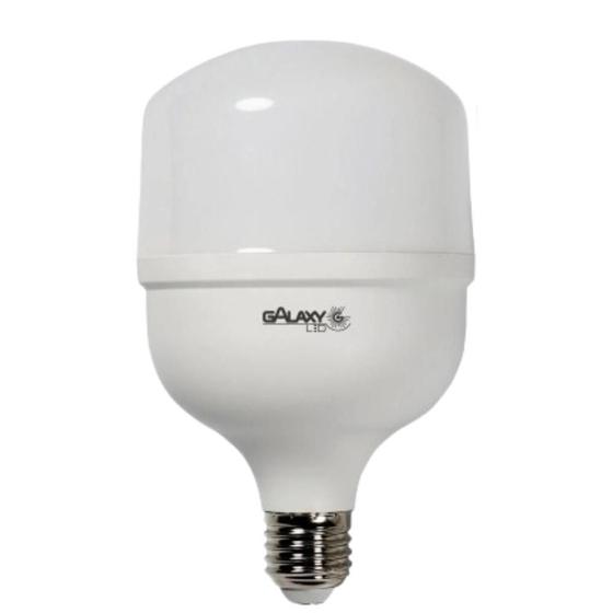 Imagem de Lampada Led Bulbo Alta Potência 40W Bivolt Soquete E27 Luz Branco Frio 6500K 3200 Lúmens Galaxy-Led