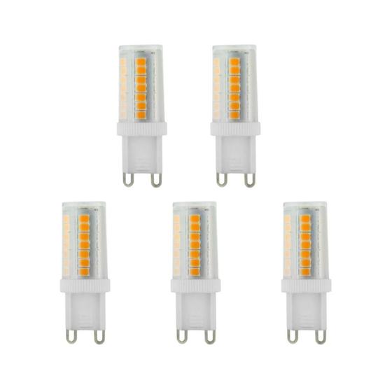 Imagem de Lâmpada LED Cerâmica G-light G9 3W 2700K 220V 5 Und