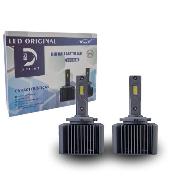 Imagem de Lampada led d1s e d1r plug and play para substituir xenon 18.000 lumens ray-x