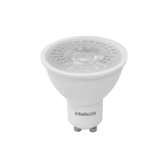 Lâmpada LED Dicróica 4,9W Luz Branca Bivolt Empalux Menor preço em Lâmpada LED Dicróica 4,9W Luz Branca Bivolt Empalux