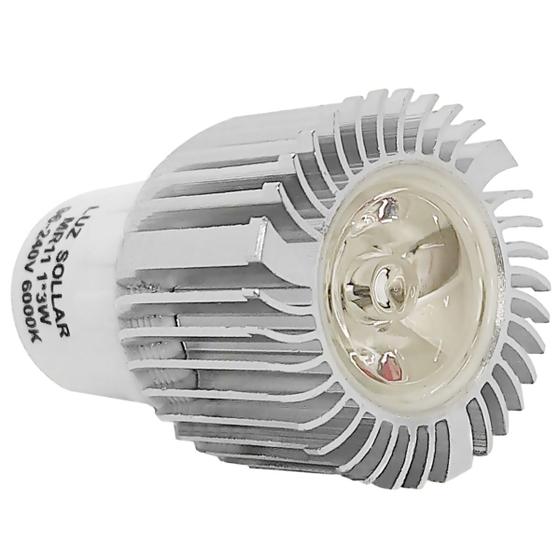 Imagem de Lâmpada Led Dicróica Mr16 3W Bivolt Gu5,3 Branco Frio