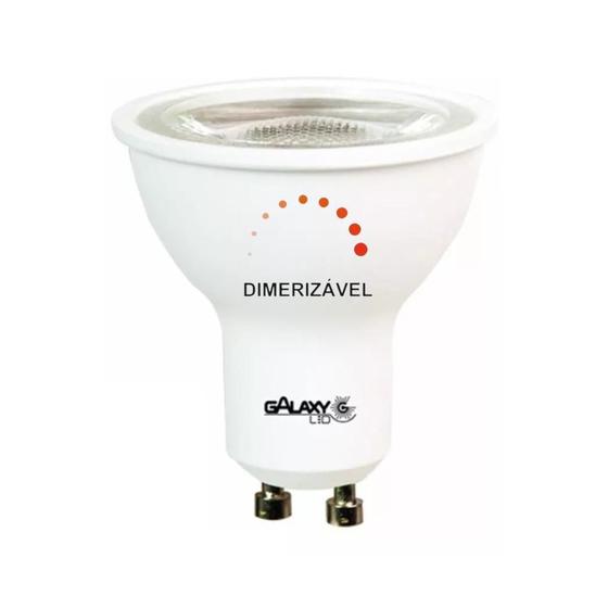 Imagem de Lâmpada Led Dicroica Mr16 7W Gu10 6000K Br Frio Dimerizável