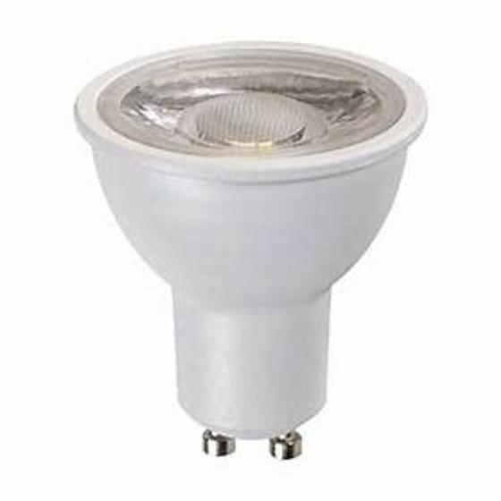 Lâmpada Led Dicroica MR16 GU10 4,5W 3000K Bivolt Luz Sollar Menor preço em Lâmpada Led Dicroica MR16 GU10 4,5W 3000K Bivolt Luz Sollar