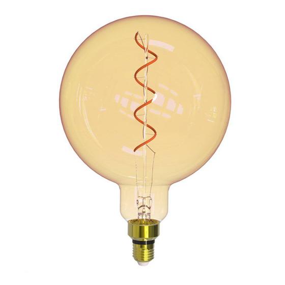 Lâmpada LED Filamento Giant Globo 4W Luz Âmbar E27 Bivolt Taschibra Menor preço em Lâmpada LED Filamento Giant Globo 4W Luz Âmbar E27 Bivolt Taschibra