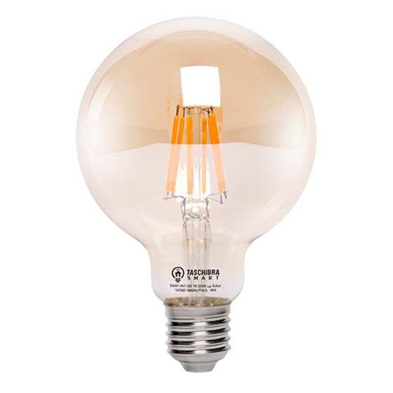 Imagem de Lampada Led Filamento Smart 7,0w 2200k G95 E27 Biv