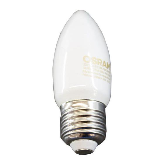 Imagem de Lâmpada LED Filamento Vela Fosca 2.5w 2700k Vintage Bivolt Osram