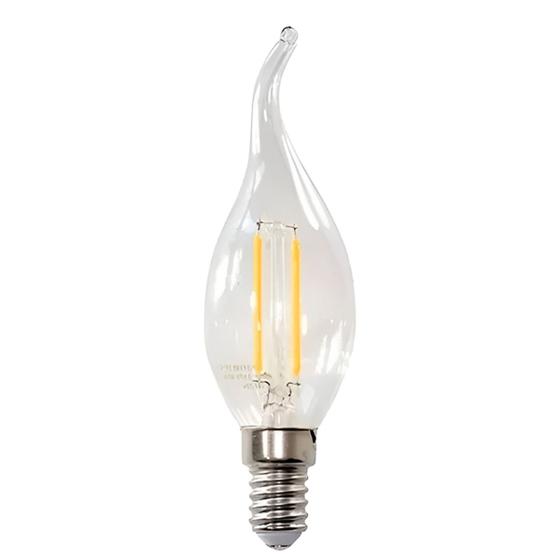 Imagem de Lâmpada LED Formato Vela Filamento Bocal E14 2 Watts