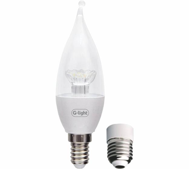 Imagem de Lâmpada Led G-light Vela Clara 4W Bivolt