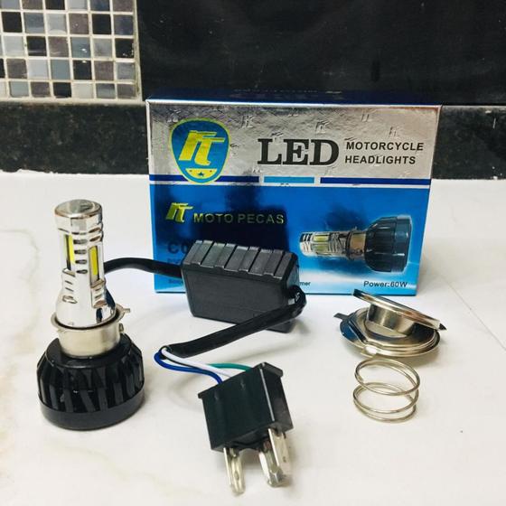 Imagem de Lâmpada Led H4 10-30v 6 Leds Com Reator Rt