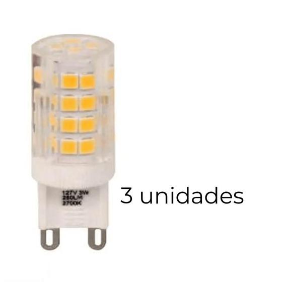 Imagem de Lâmpada LED - Halopin 3W G9 - 220v (3 Unidades)