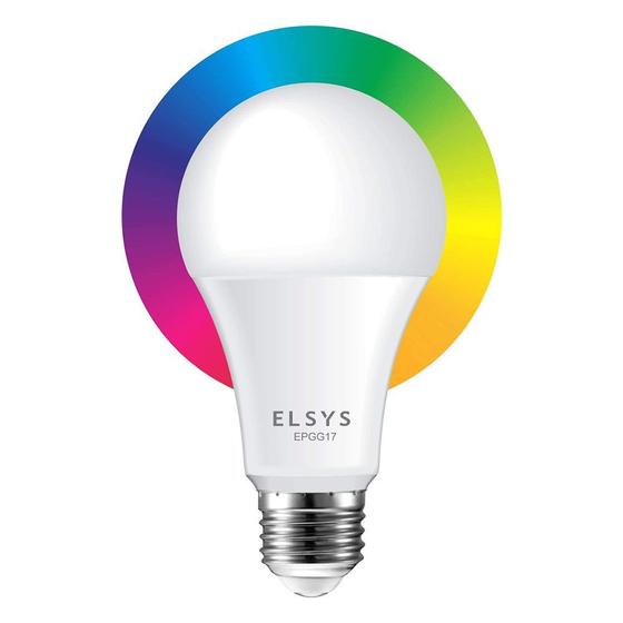 Imagem de Lampada Led Inteligente WI-FI Colorida EPGG17 - Elsys