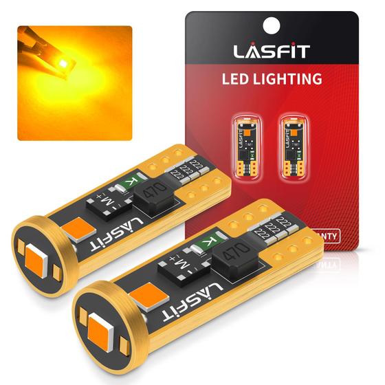 Imagem de Lâmpada LED LASFIT 194 168 T10 2825 W5W Canbus Sem Erros 12-24V